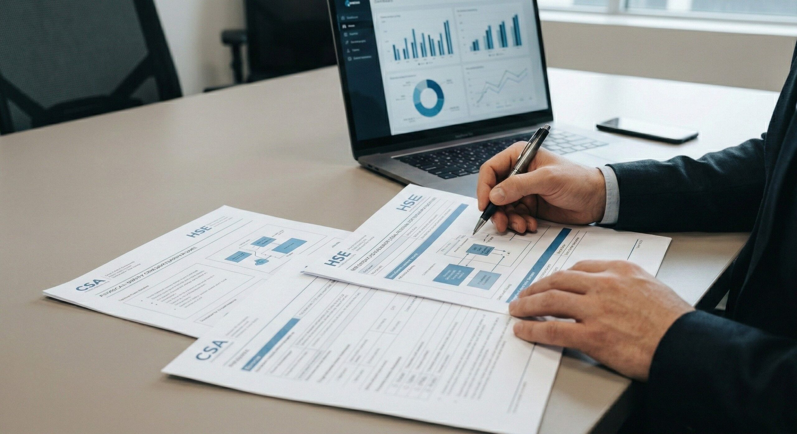 Safety and compliance consulting in the field
